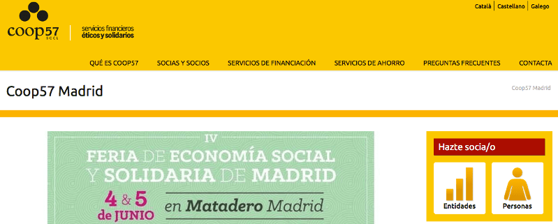 web Coop57 Madrid