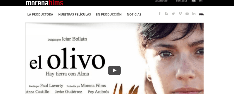 web morena films