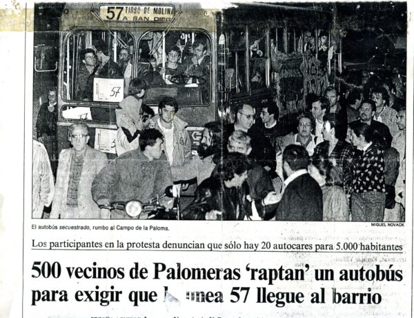 Encuentro en Vallecas de protagonistas de "El 47" y el 57, autobuses que fueron secuestrados por el movimiento vecinal 2 3209 2467 max
