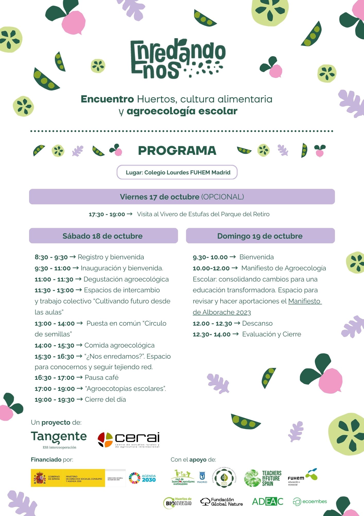 cartel programa encuentro