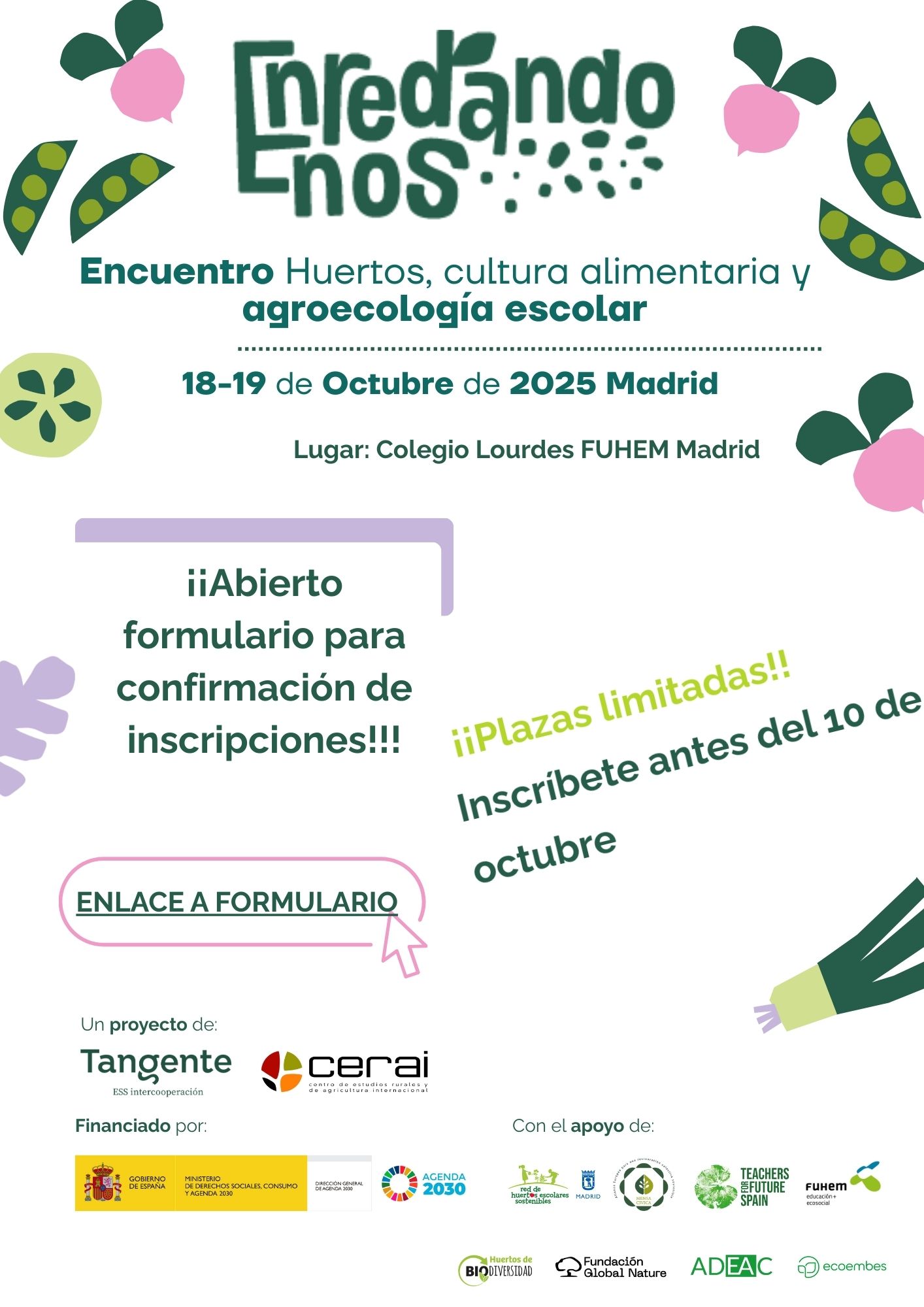 Inscripcion encuentro enlace clic