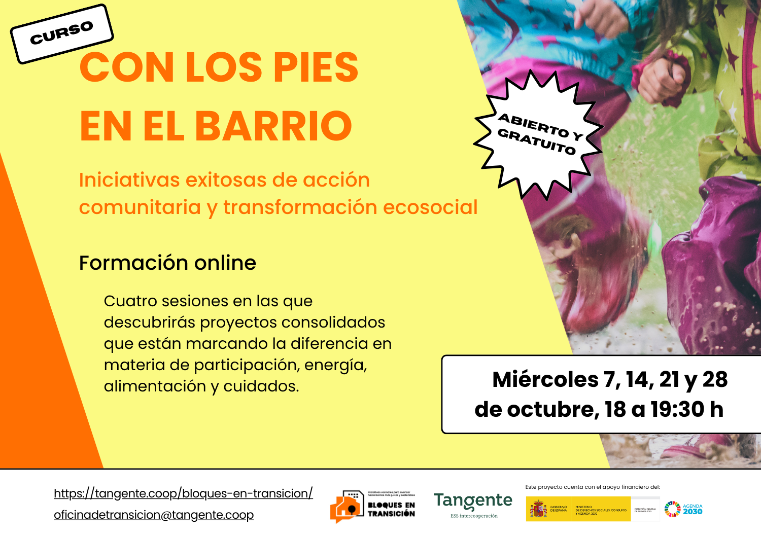 Formación: Con los pies en el barrio